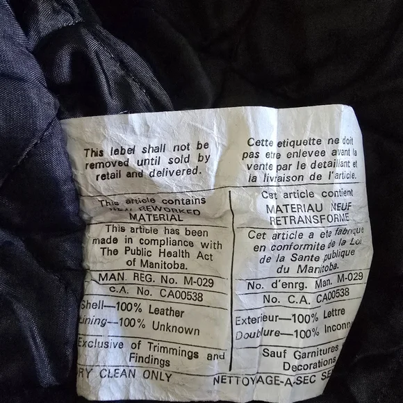 Vintage Golden Boy Leather Jacket 80s-90s Punk Mens - Picture 16 of 16